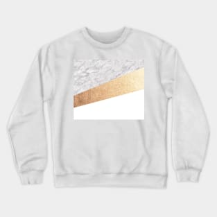 Rosy golden marble Crewneck Sweatshirt